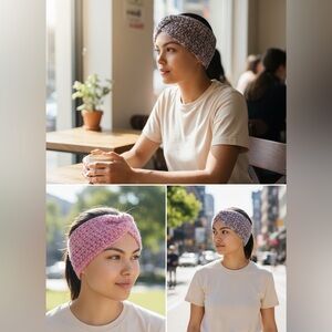 Handcrafted Cozy crocheted Headband- choose 1